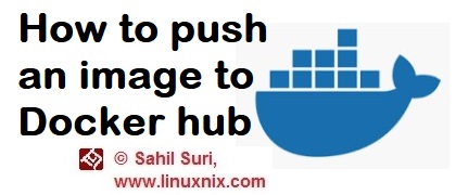 How to push an image to Docker hub