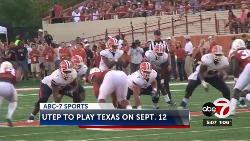 No. 14 Texas eager for opener kickoff vs. UTEP before chasing Big 12 title