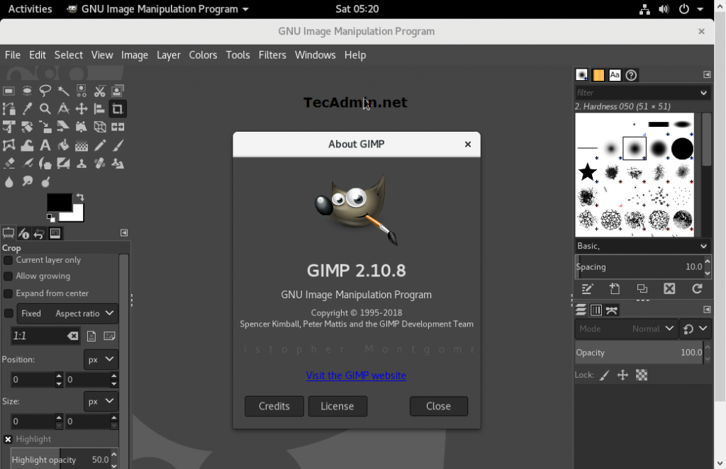 How to Install GIMP 2.10 on Debian 10
