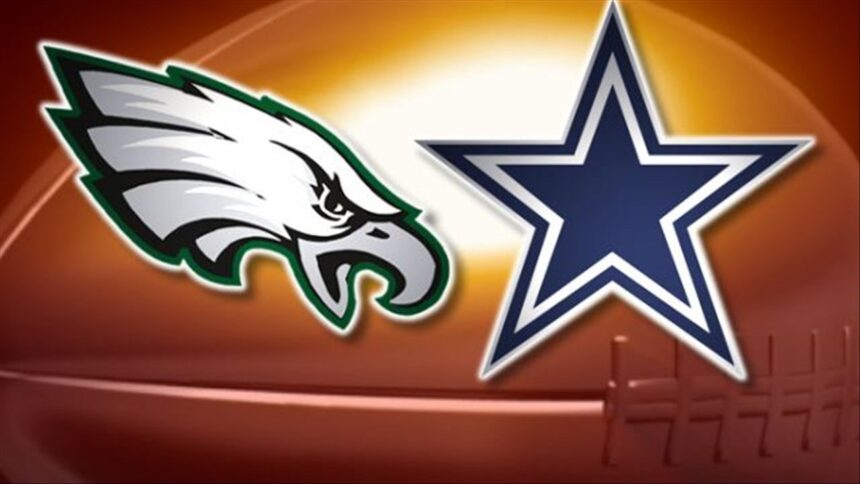 Eagles beat Cowboys 23-9 in sloppy battle for 1st place in NFC east