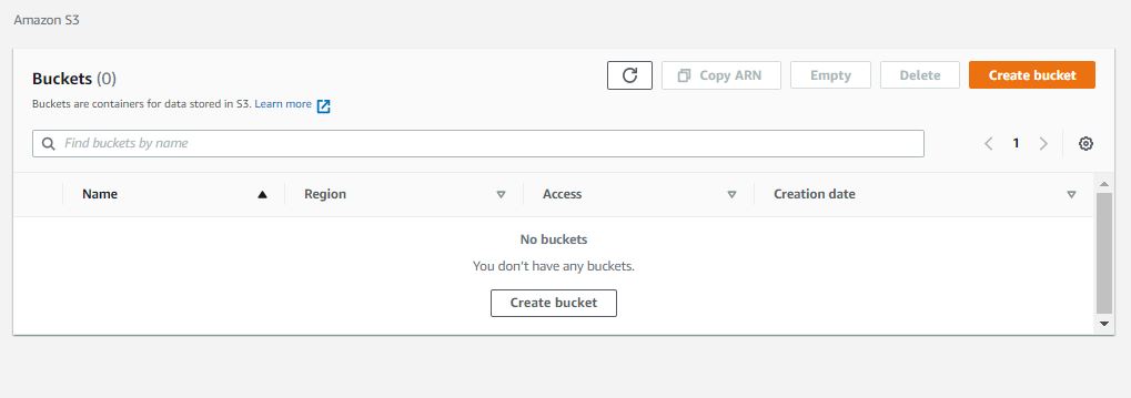 How to create a bucket and upload files to amazon s3
