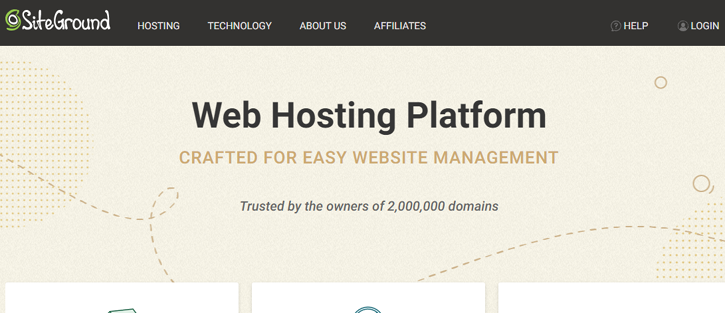 SiteGround - Cheap Web Hosting