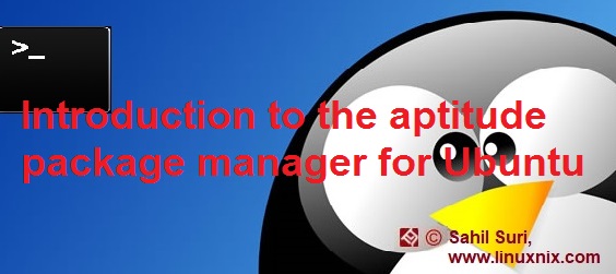 Introduction to the aptitude package manager for Ubuntu