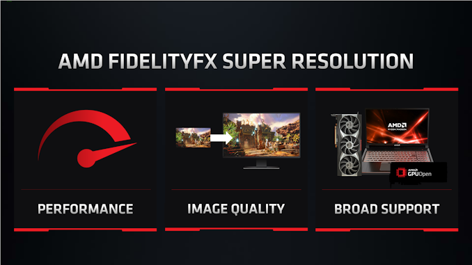 AMD Formally Unveils FidelityFX Super Resolution: Open Source Game Upscaling