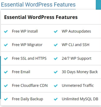 Essential WordPress Feature
