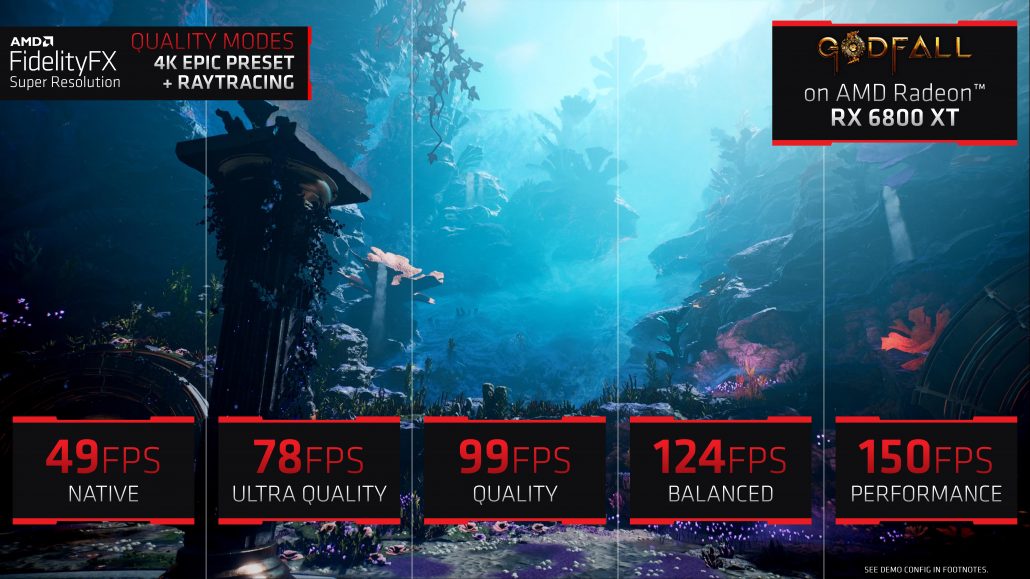 AMD DLSS Competitor, FSR 'FidelityFX Super Resolution' Demoed on Radeon RX 6800 XT 1
