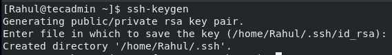 Create SSH Keys 2