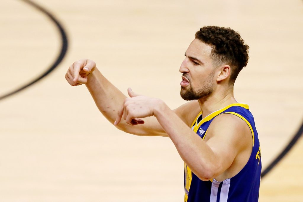 Golden State Warriors star Klay Thompson could return next month