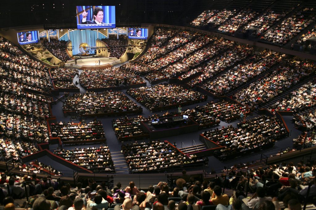 A plumber found cash and checks stashed in a wall at Joel Osteen’s Houston mega-church