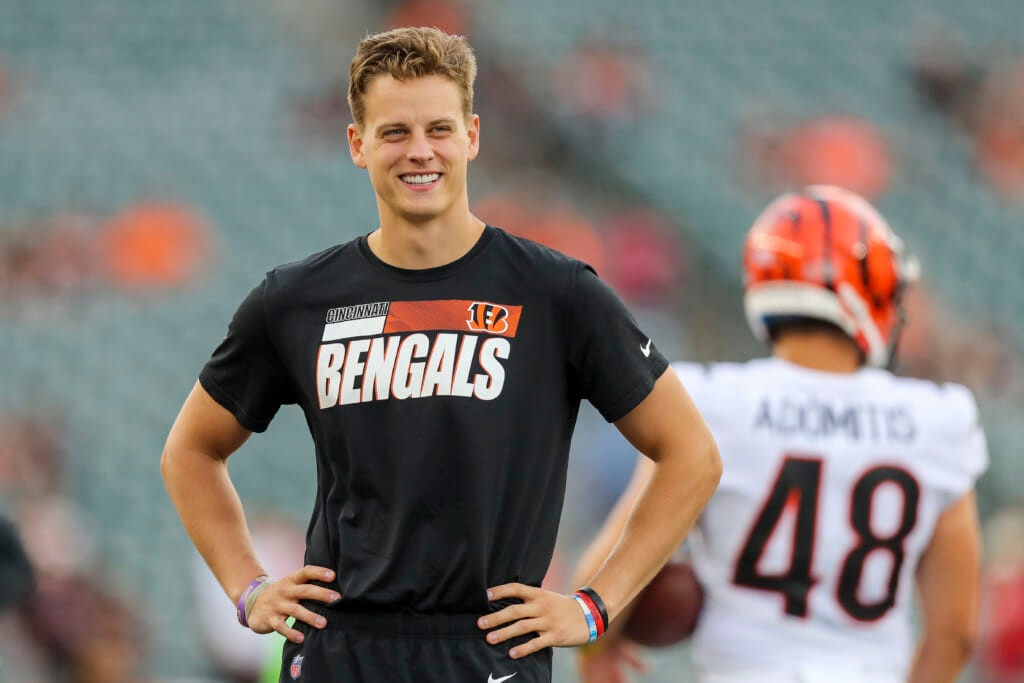 Cincinnati Bengals’ Joe Burrow will miss all of the preseason to recover from appendectomy