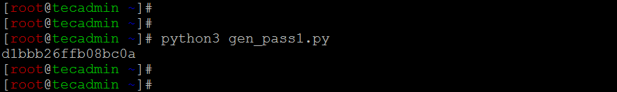 How to Generate Random Password in Python