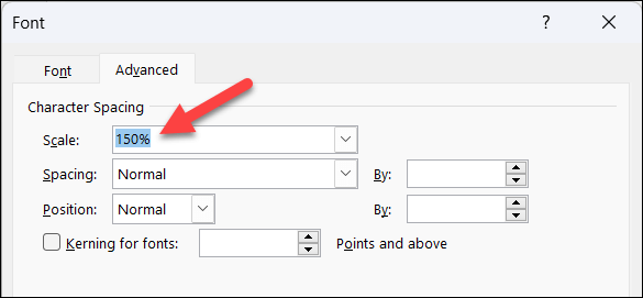 how to change the spaces between letters and text in microsoft word 9 compressed
