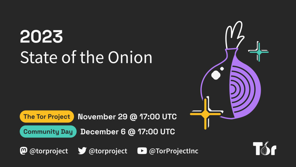 Join us for the State of the Onion 2023