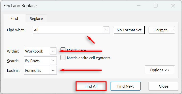 How to Find External Links in Microsoft Excel Workbooks