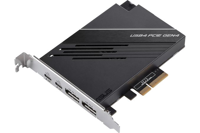 Asus Launches USB4 Add-In-Card: Two 40 Gbps Ports for Desktops