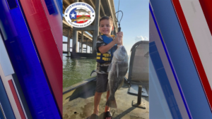 6-year-old Texan earns major fishing achievement