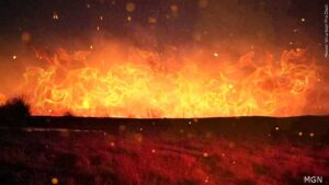 Death confirmed in Texas wildfires